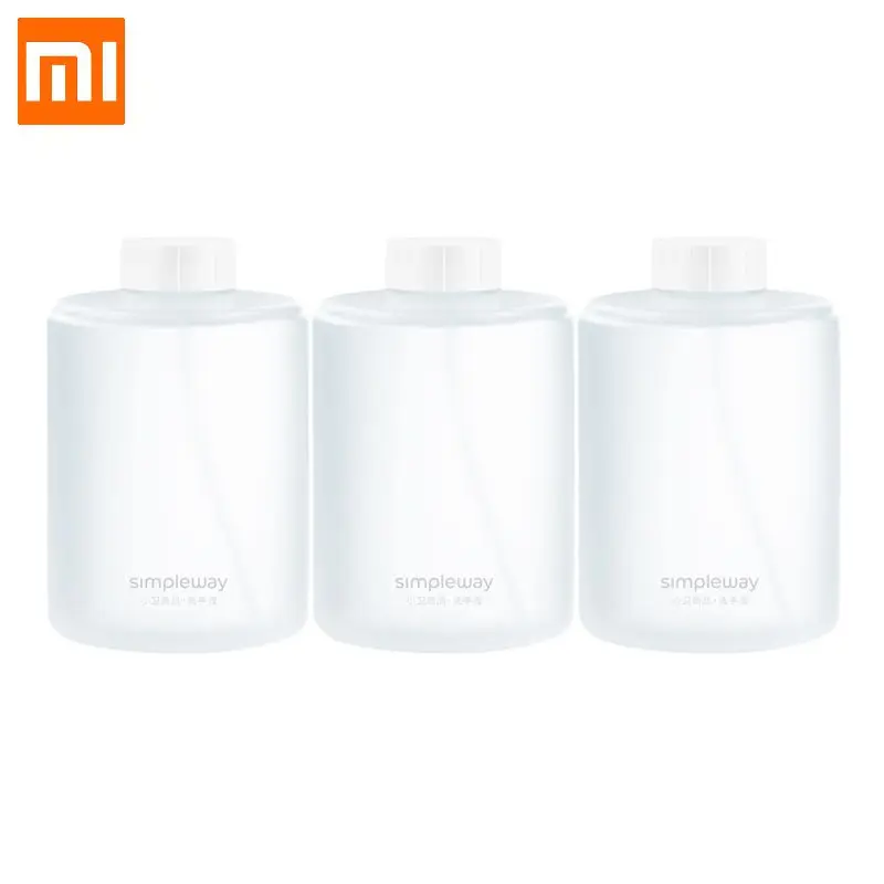 Новинка 3 шт. Xiaomi Simpleway пена дезинфицирующее средство для рук Аминокислотный с
