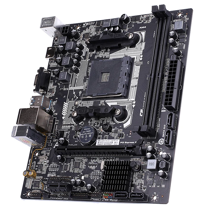  Original Colorful Broken Sword C A320M - K PRO V14 Motherboard M - ATX AMD AM4 Interface Dual DDR4 
