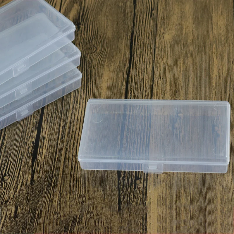 little things storage box Fishing Tackle Box Transparent Plastic Jewelry Nail Art Rhinestone Empty Storage Case | Дом и сад