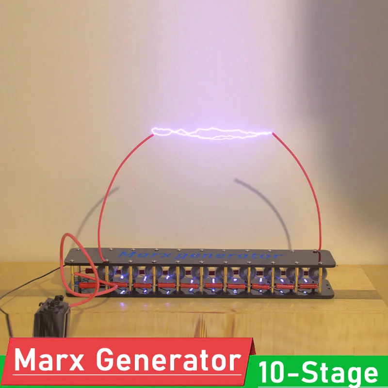 Walfront Modulo Alta Tensione 60KV DC: Bobina Di Accensione A Impulsi 3.6-7.4V Per Esperimenti Elettronici Fai Da Te