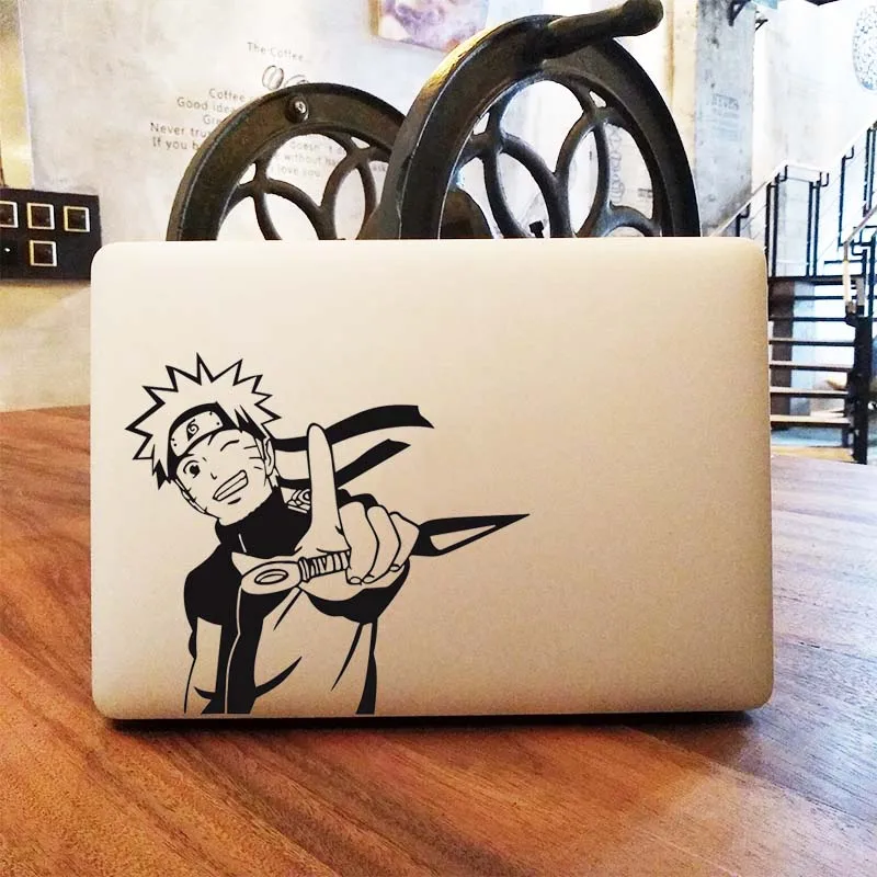 Наруто нинция японского аниме наклейка для ноутбука Macbook Decal Pro 1" Air retina 11 12 13 14 15 дюймов Mac Book Mi Ноутбук кожа