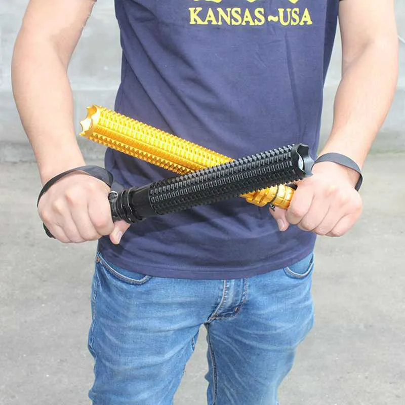 self defense stick led flashlight baton 1 (2)