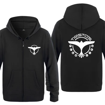 

CLUB LIFE Tiesto DJ Music Sweatshirts Men 2018 Mens Zipper Hooded Fleece Hoodies Cardigans