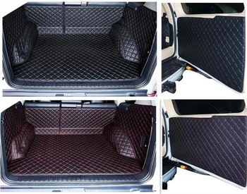 

High quality Special car Trunk mats & Rear door mat for Lexus GX 460 5seats 2016-2010 cargo liner boot carpets for GX460 2015