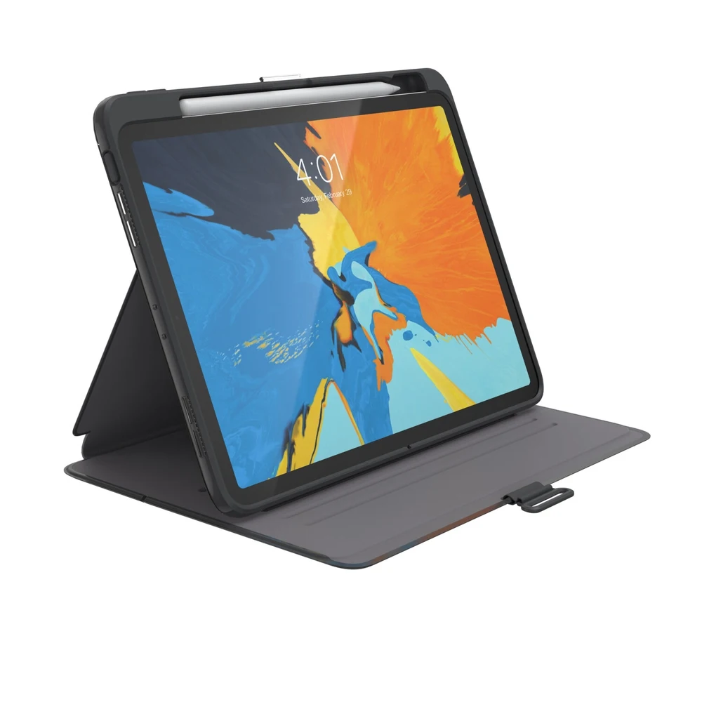 Чехол-книжка Speck Presidio Pro Folio для iPad Pro 11". Материал полиуретан/пластик. Цвет серый