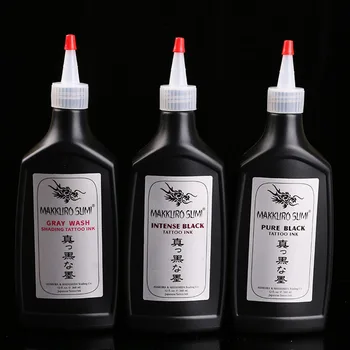 

High quality 360ml Tattoo Ink Pigment For Body Arts Black Professinal Beauty Permanent Makesup Paints Tattoo supplie