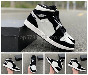 

Retro 1 Tie Dye WMNS Panda high black white woMen Basketball Shoes 1s Sports Sneakers trainers Wholesale Sports Sneakers