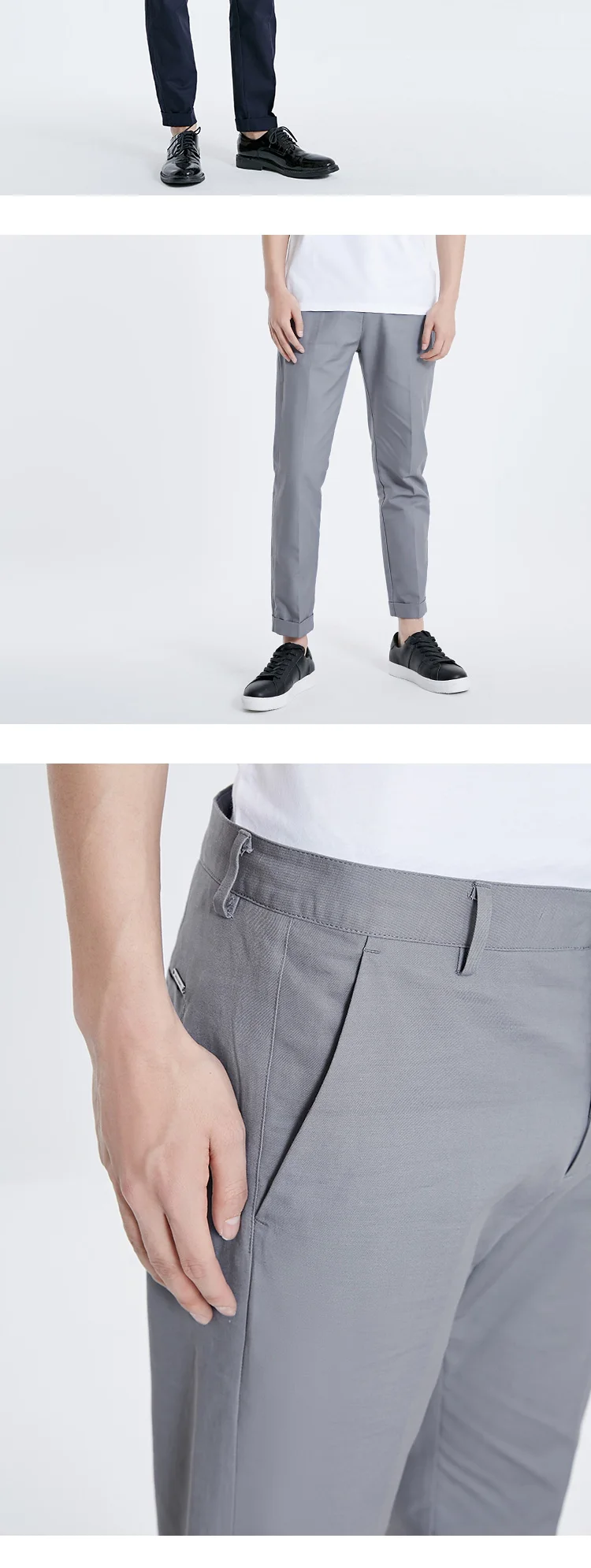 JackJones Для мужчин, длиной до щиколотки, льняной ткани повседневные штаны брюки 219114542