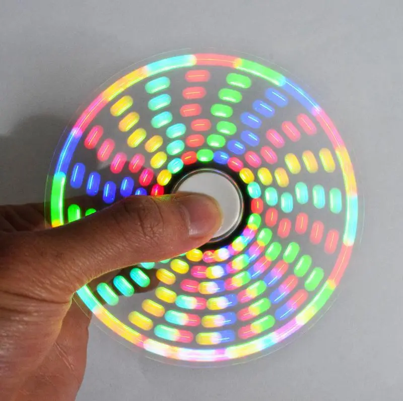 DIY полноцветный вращающийся POV светодиодный электронный набор 5050 RGB светодиодный вращающийся Спиннер