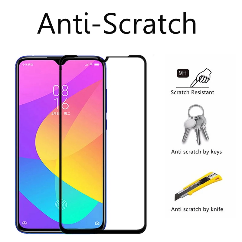 2 шт. бронированное стекло для Xiaomi mi 9 lite закаленное стекло xiame xiaom 9 lite светильник me mi 9 lite защитная пленка ksio mi xao mi