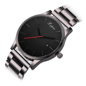 

Lvpai Brand New Men's Wristwatch Alloy Belt Quartz Business Watch Men Fashion Date Display Men Watches Male Clock reloj hombre