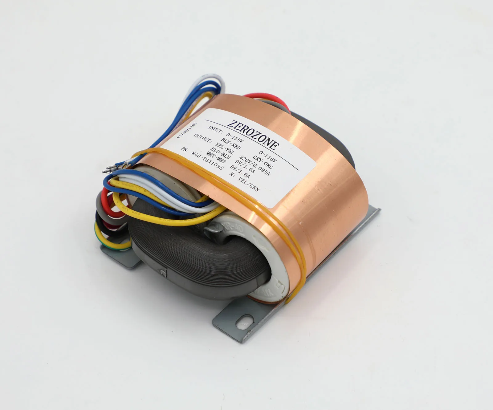 R-núcleo Transformador 220v Mais 9v Mais 9v para Zero-zona Prt13a Bal Equilíbrio Tubo Preamp Placa 50va