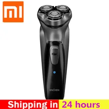 Xiaomi Enchen черный камень 3D электробритва для мужчин перезаряжаемая Гибкая бритва защита от блокировки моющиеся перезаряжаемые бритвы
