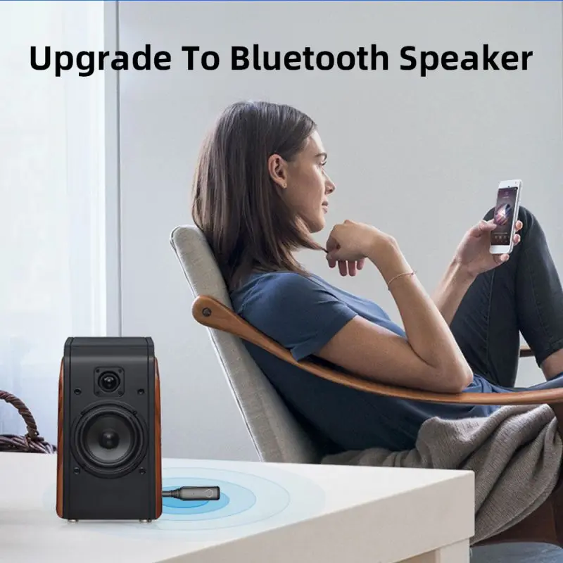 Bluetooth приемник адаптер Bluetooth 5,0 адаптер автомобильный Bluetooth аудио приемник 3,5 мм встроенный аккумулятор аудио приемник