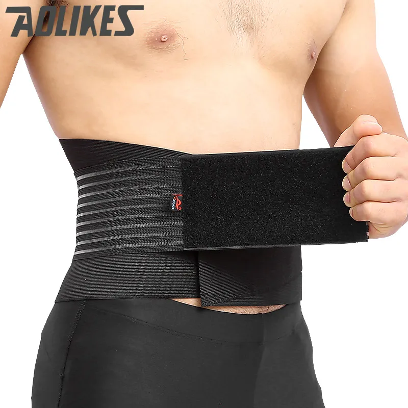 Lumbar Support Waist Pain Back Injury Prevent Supporting Brace For Fitness Weightlifting Belts Sports Safety Corrector | Спорт и