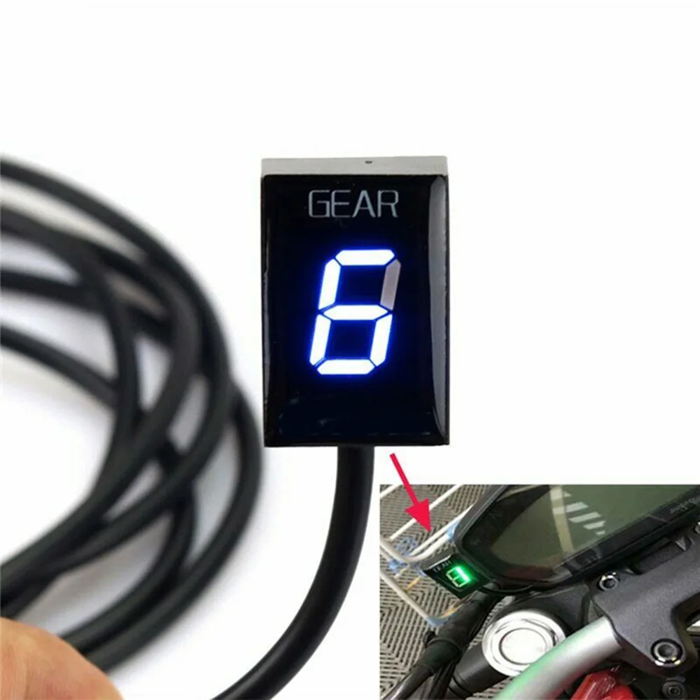 

The Neutral Indicator For Hyper Motard Monster Motorcycle Gear Shifter Speed Display Indicator