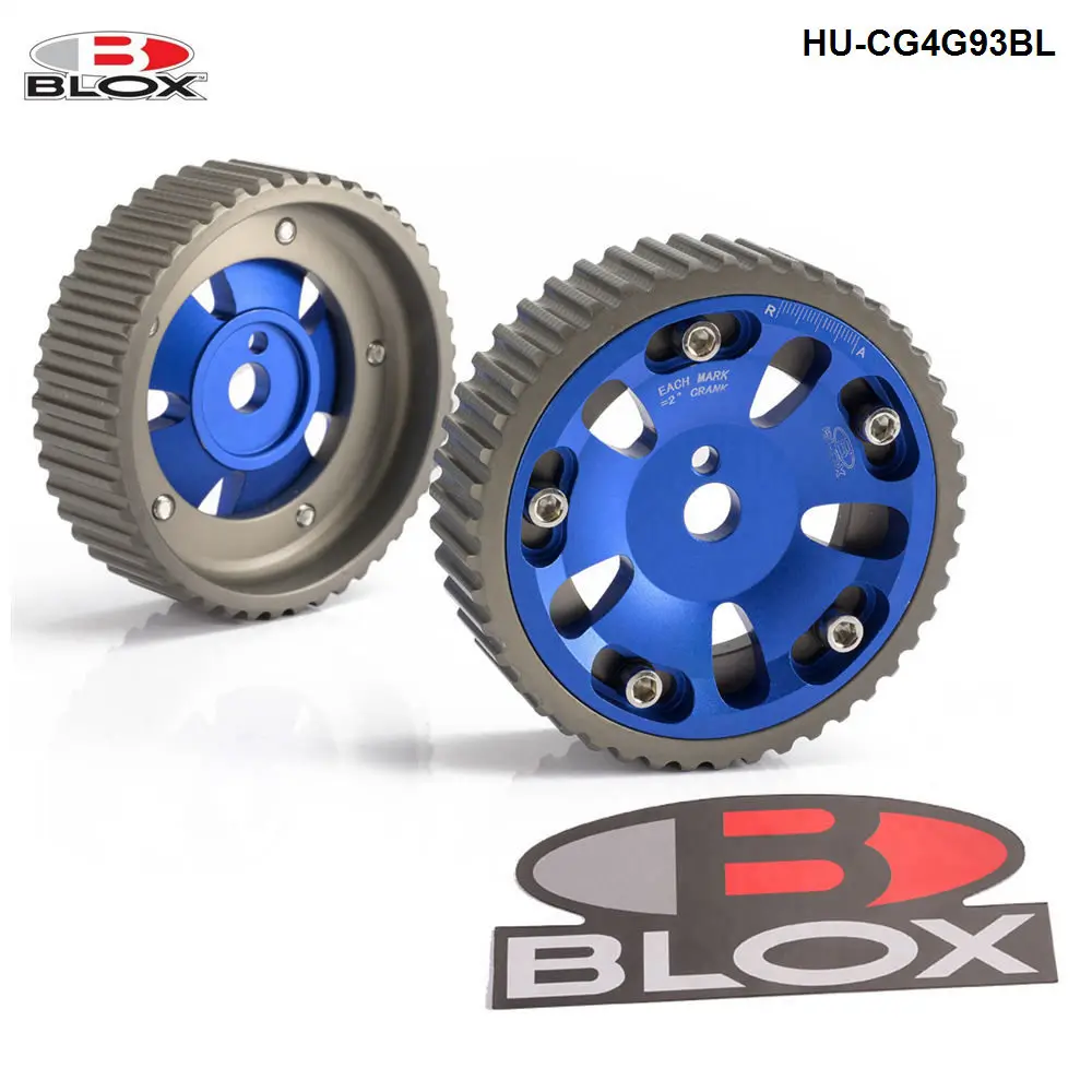 Для Mitsubishi Mirage 93-02 Dohc двигатель Blox Алюминий Racing регулируемые Верньер Cam шестерни
