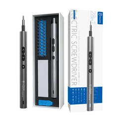 Jeu de Tournevis Électriques de Précision 28 en 1, Accessoire Magnétique Multifonction, Avec Lumière LED, Batterie en Lithium, pour Téléphone Portable 
