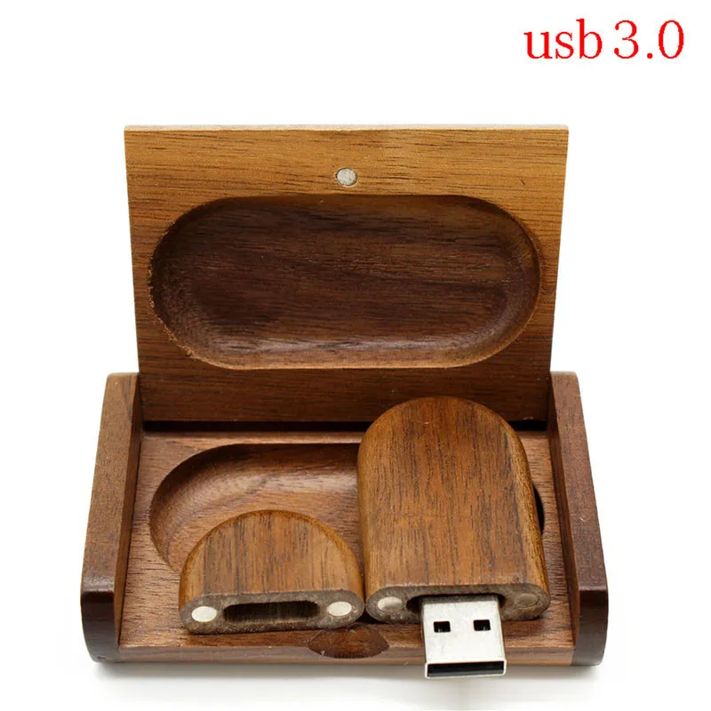  TEXT ME usb3.0 5 model Maple carbonized Walnut wood+box usb flash drive pendrive 4GB 8GB 16GB 32GB 