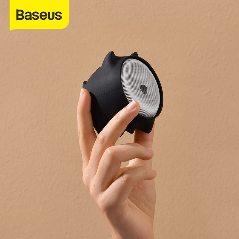 Портативная Bluetooth Колонка Baseus улучшенные басы цветная модель животного