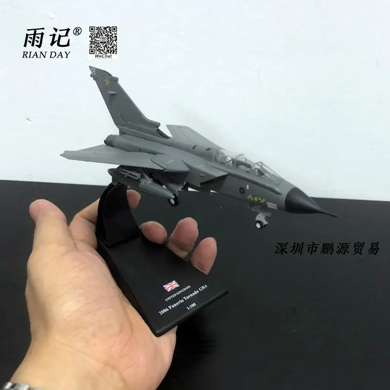 Америка 1: 100 Великобритания ветер GR4 истребитель сплав модель военная модель самолет игрушка