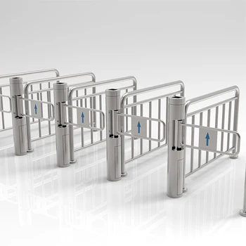 

Take guardrail Mechanical core swing turnstile, Vertical swing gate