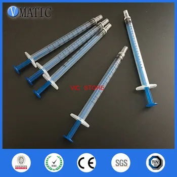 

Free Shipping Non Sterilized 1ml 1cc Dispensing Plastic Liquid Dispenser Plastic Syringe