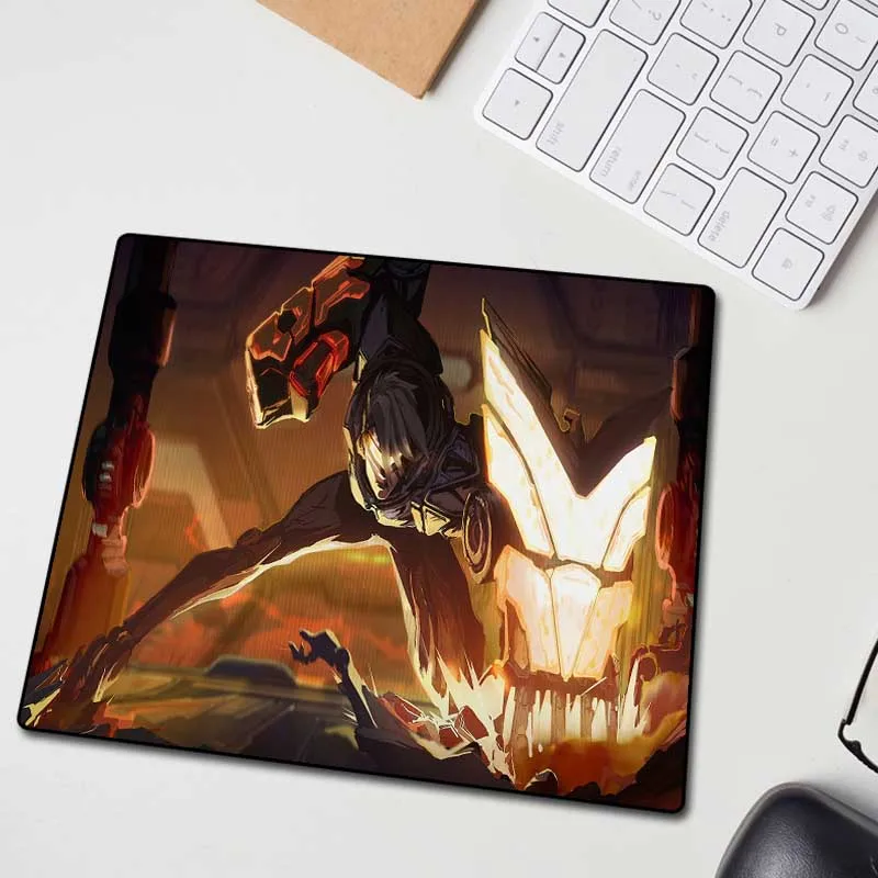 XGZ Large Gaming Mouse Pad Lock Edge Anime Violent Boxer Custom Internet Cafe Computer Desk Mat Non