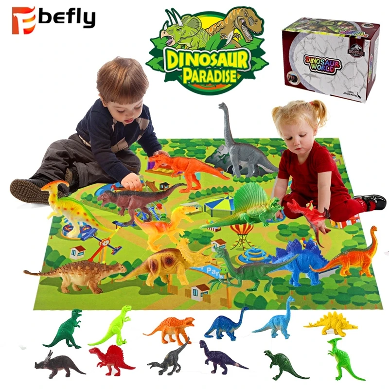 

Dinosaurios De Juguet Jurassic Dinor World Matt Juguetes Forest Animal Action Dinosaur Figure Toy kid Learning Educational Toys