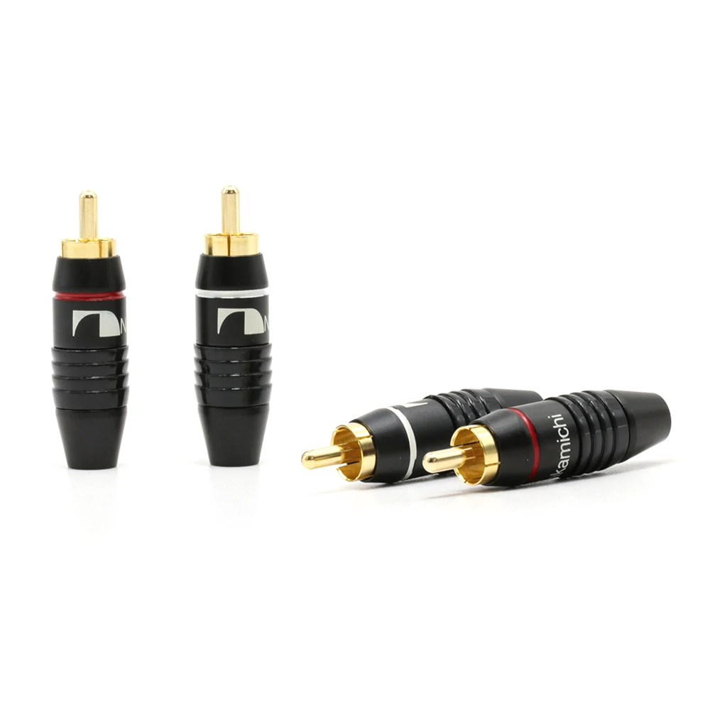50 шт. R1711 Nakamichi RCA разъем припоя Золотой Аудио адаптер разъем