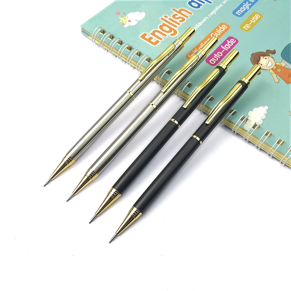 Mechanical Pencil 0.5mm High Quality Metal Penholder Automatic Pencils