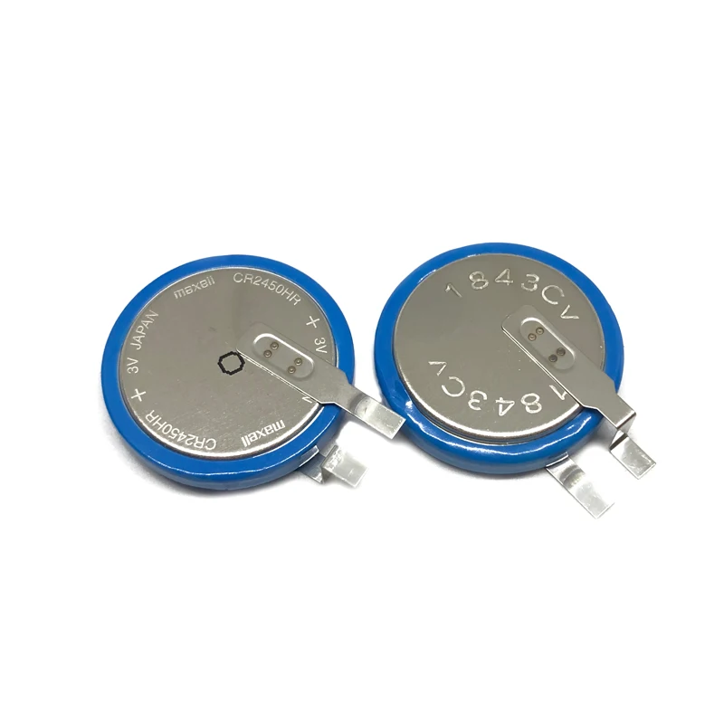Литиевая батарея Maxwell CR2450HR CR2450 HR 2450 3V высокотемпературная ячейка для диоксида