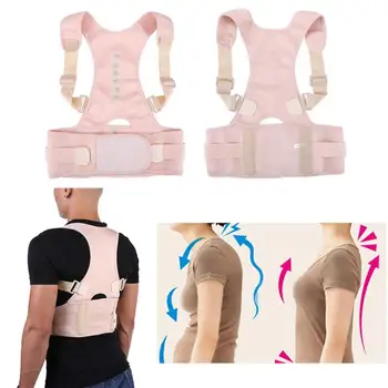 

Male Female Posture Corrector Belt Magnetic Posture Corrector Brace Shoulder Back Support Belt Kit Improve Shoulder Hot