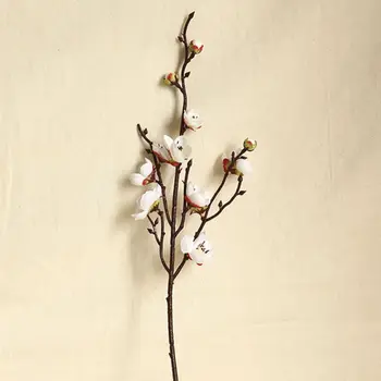 Wintersweet Plum Blossom Artificial Flowers Fake Cherry Silk Plants Party Wedding Home Decor Banquet