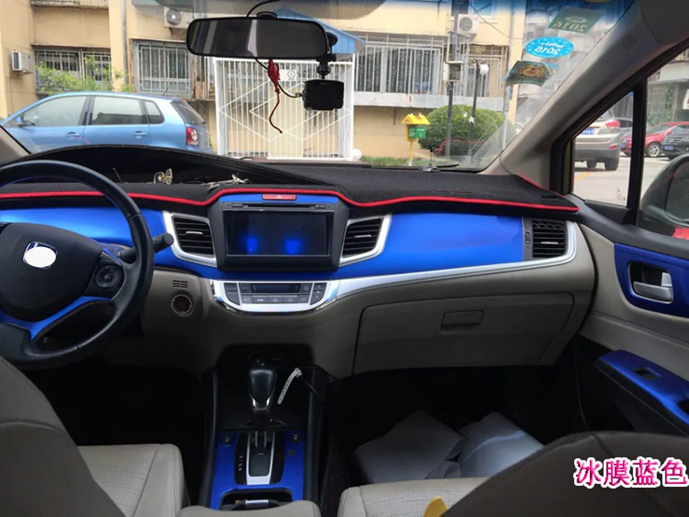 Для Honda Jade 2013- внутренний центральный Управление Панель дверные ручки 3D/5 мм Углеродистой волокно наклейки стайлинга автомобилей аксессуары