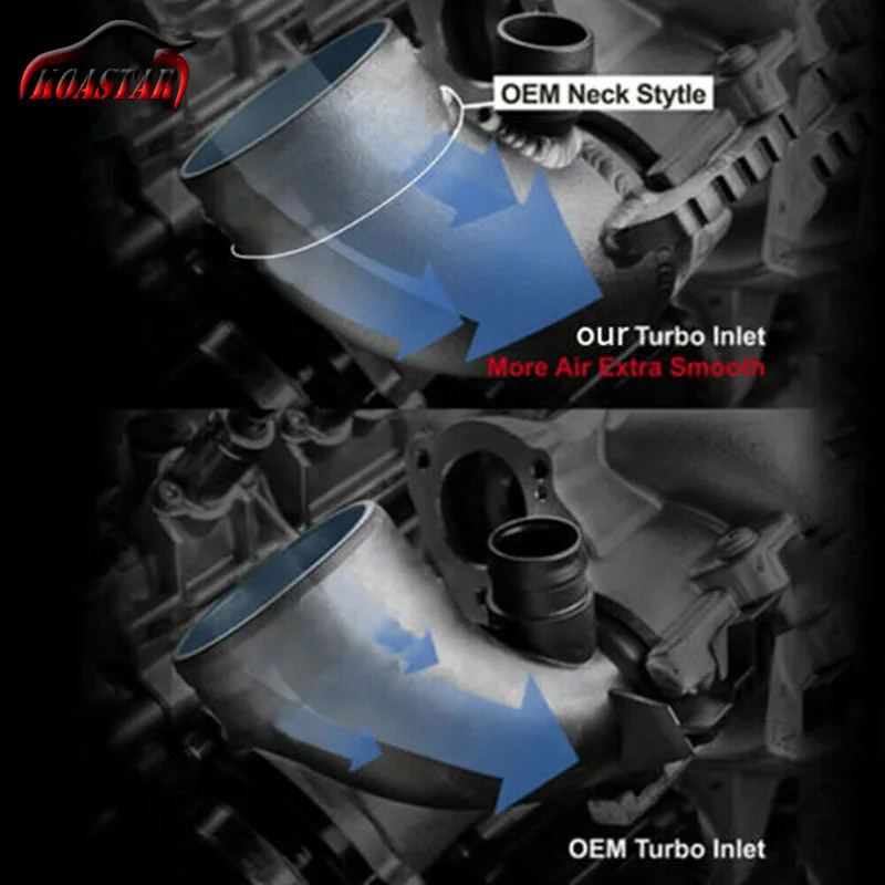 Впускной турбонагнетатель впускной шланг для VW Golf MK7 GTI R Audi+ TT V8 MK3 A3 S3 EA888 Gen3
