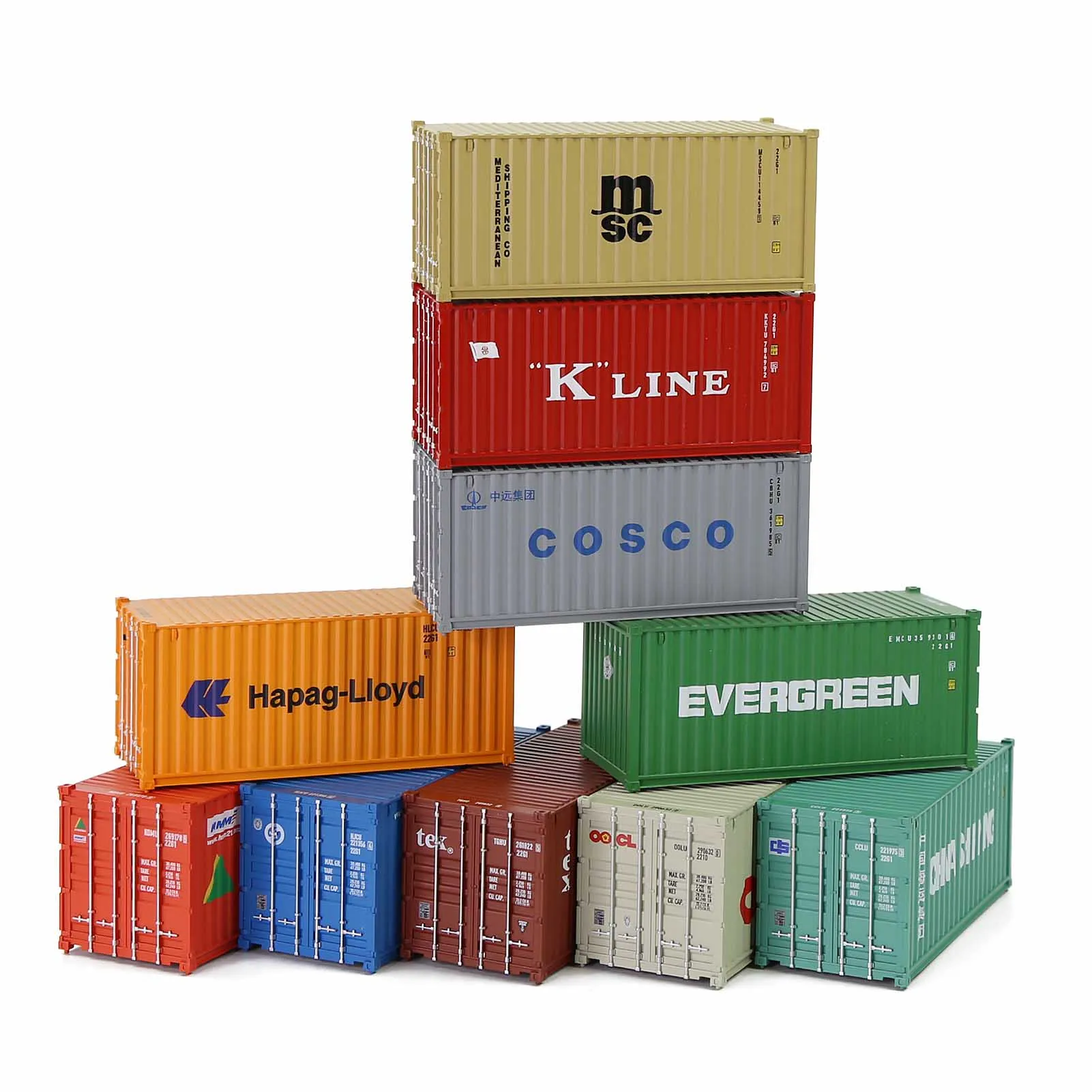 Tropical Shipping Container Card Kits 40ft Buy Now & FREE 20ft x 6 HO Gauge 1:87 