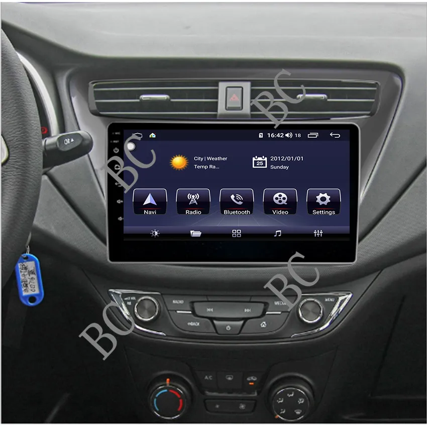 Автомобильный мультимедийный плеер 9 "Android 10 0 стерео GPS для Chevrolet Lova RV 2015 ~ 2016