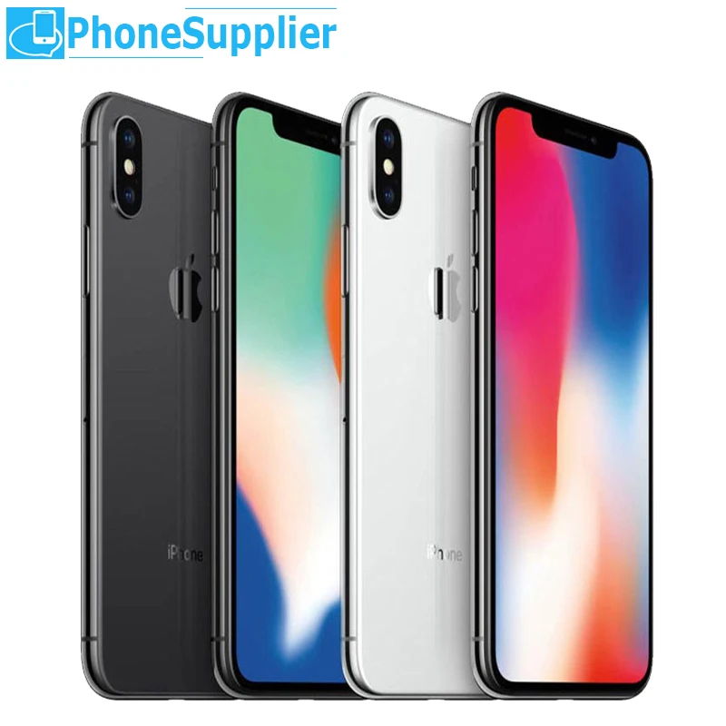 Оригинальный разблокированный смартфон Apple iPhone X 5 8 дюймов 4G LTE 12MP двойная задняя