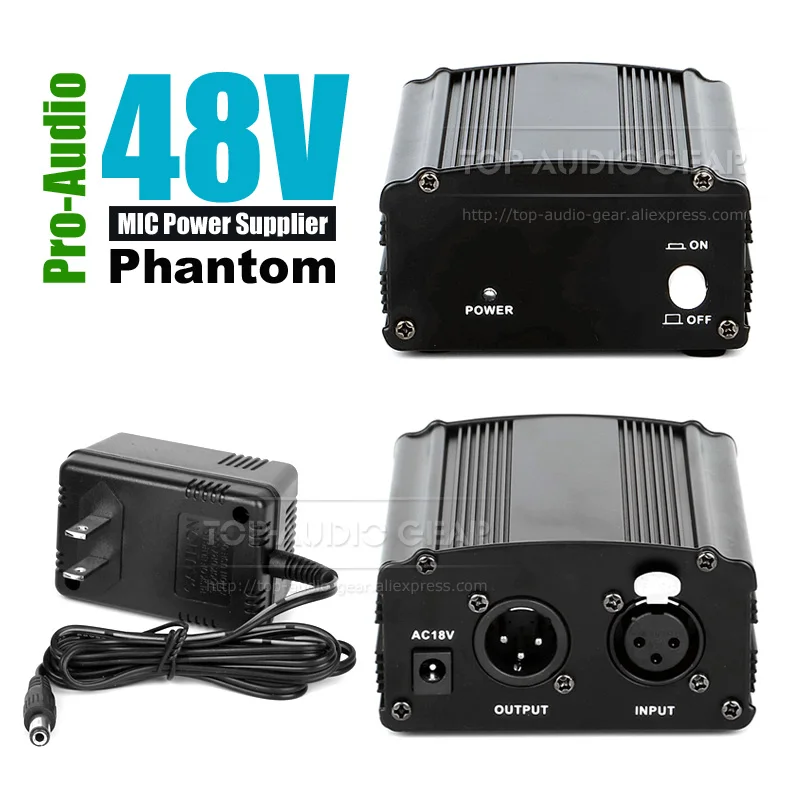 Источник фантомного питания для микрофона 48 В постоянного тока Rode PROCASTER NT1-A NT1 NT2 A