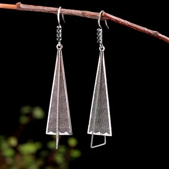 

product manufacturers direct marketing long joker triangle three-dimensional female eardrop restoring ancient ways