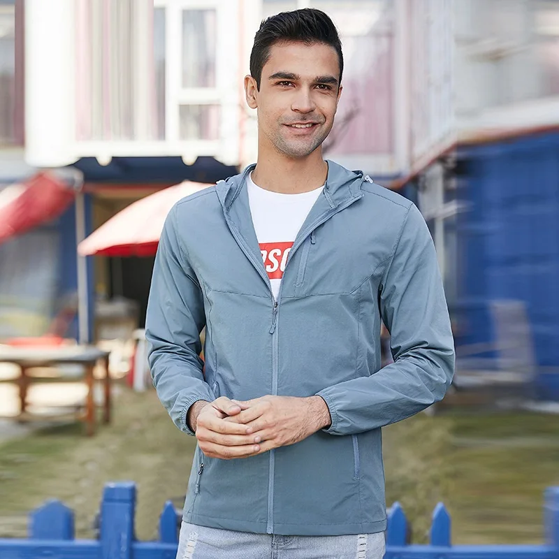 

Men Thin Sunscreen Jacket Spring Autumn Large Size 5XL Male Overalls Summer sun-proof Windbreaker Jacket Sunscreen Clothing