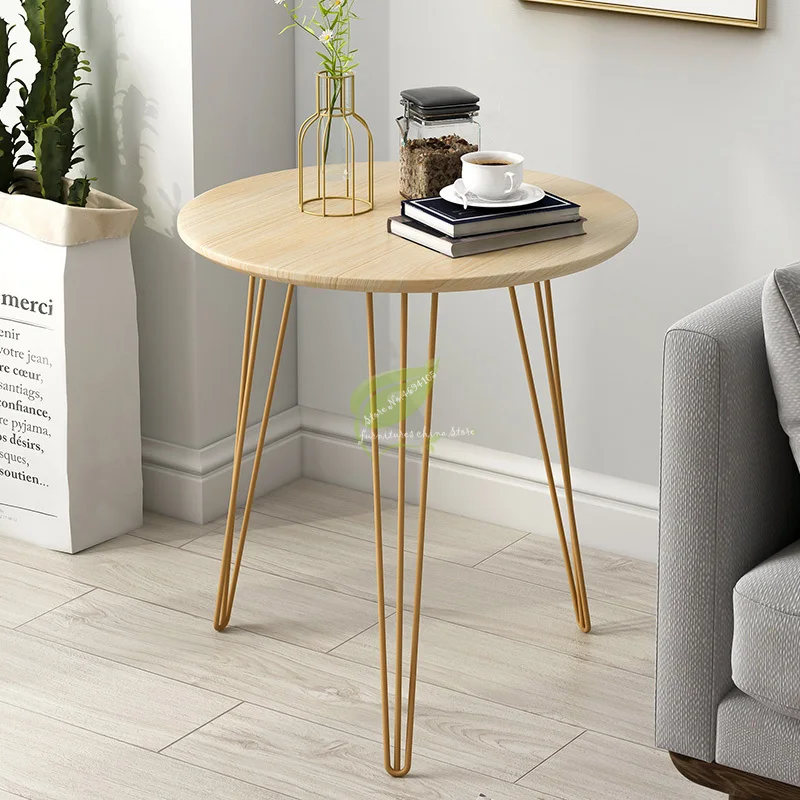 Nordic Sofa Side Tables Furniture Wrought Iron Living Room Simple Sofa Side Tables Furniture Wrought Iron