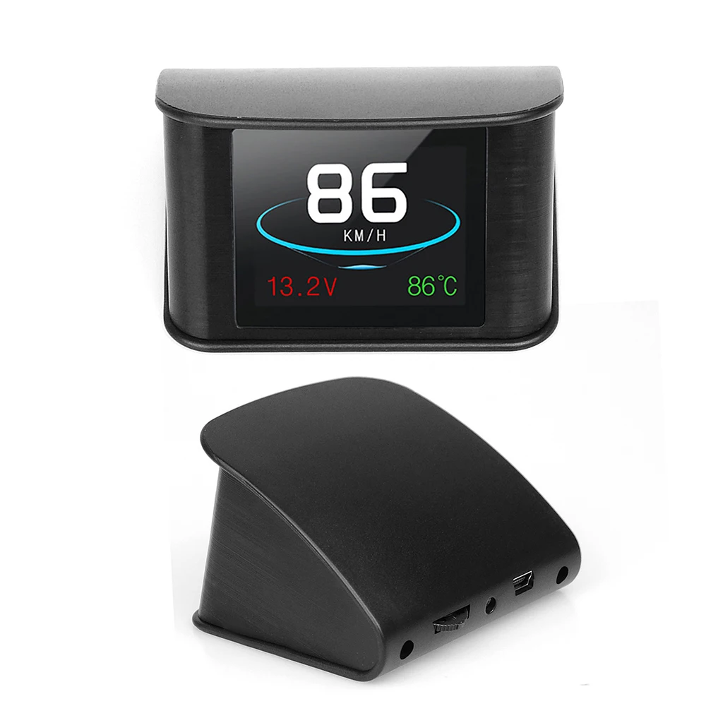 Hud t600GPS T600 OBD Компьютер Автомобильный проектор скорости цифровой измеритель скорости Дисплей Расход топлива Датчик температуры диагностический инструмент
