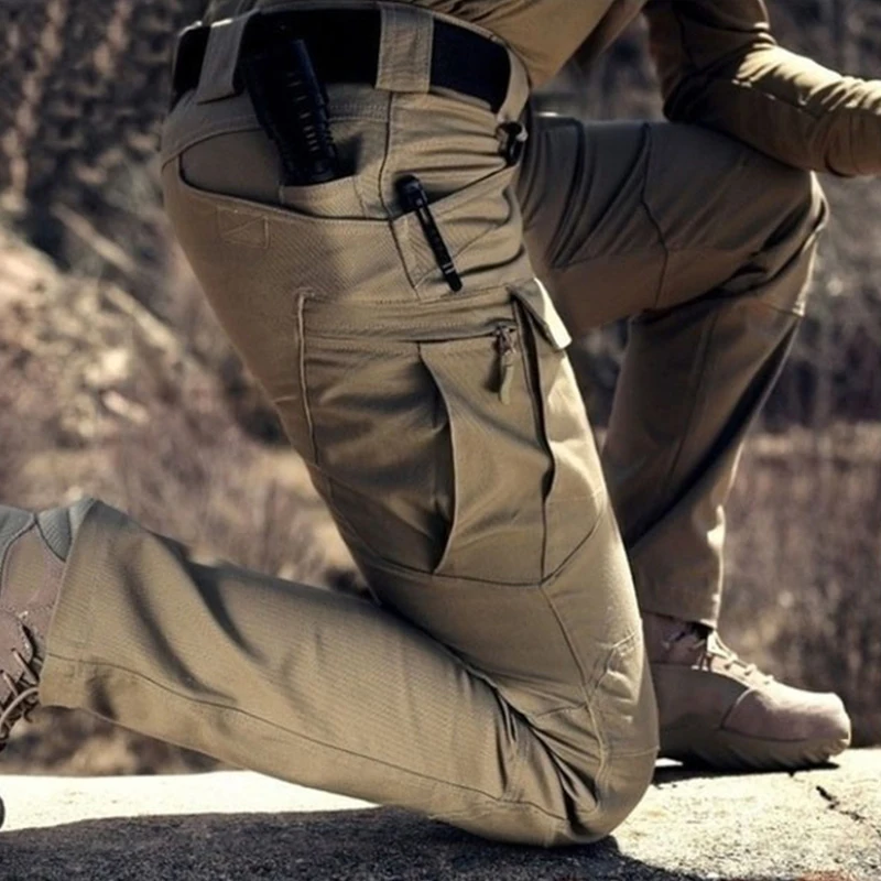 Tacitcal Pants Men Elastic Multiple Pocket Male Trousers Casual Military Man Pant Mens Joggers Fitness Plus Size Cargo Pants Men Tacitcal Pants Men Elastic Multiple Pocket Male Trousers Casual Military Man Pant Mens Joggers Fitness Plus Size Cargo Pants Men
