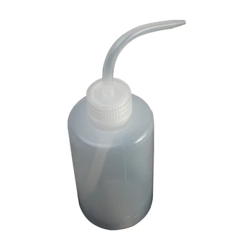 

250 / 500ml Watering Tools Diffuser Dispenser Plastic White Eco-friendly Curved Mouth Durable Portable Practical Squeeze Bottle