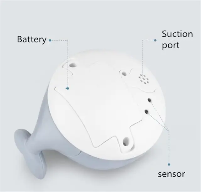 Baby Light Up Bath Tub Toys Whale Water Sprinkler Pool Toys for Toddlers Infants Kids 2