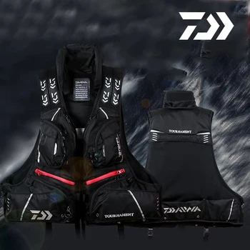 

Daiwa DF-3104 Detachable Fishing Vest Breathable Fly Fishing Life Jacket Waterproof Windproof Outdoors Life Buoyancy Jacket