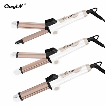 

3 in 1 Foldable Electric Hair Curler Mini Straightening Iron Corn Waver Ceramic Corn Curler Professional Curling Roller Wand 31