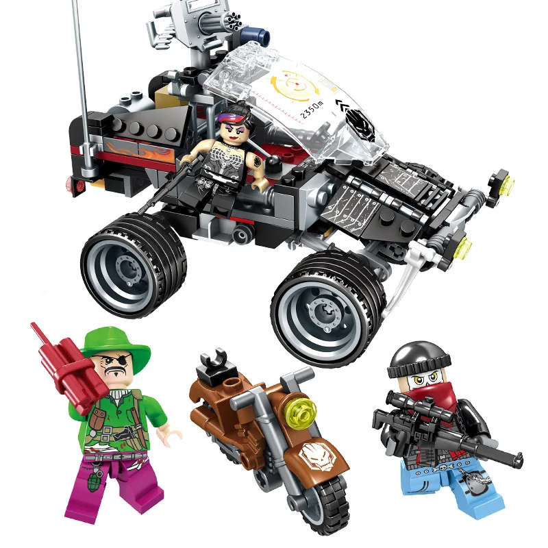 

New Legoings Bricks Assault Chariot Model Kit Classic DIY Compatible Building Blocks Enlighten Boy Kids 2020 Toys Gifts